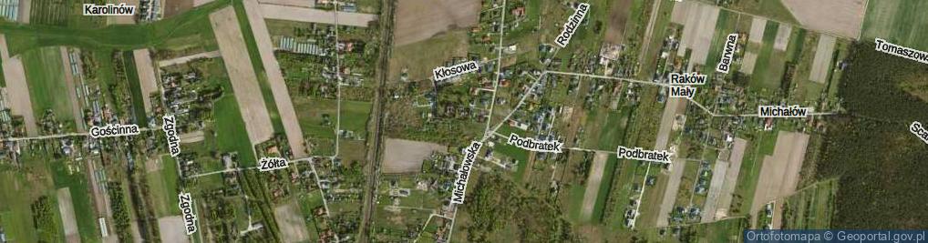 Zdjęcie satelitarne Pszenna ul.